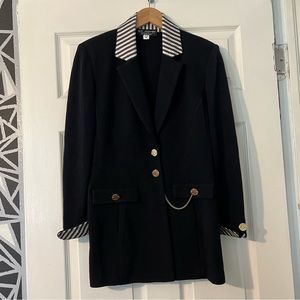 Vintage 80’s St. John Collection by Marie Gray Blazer Suit Jacket